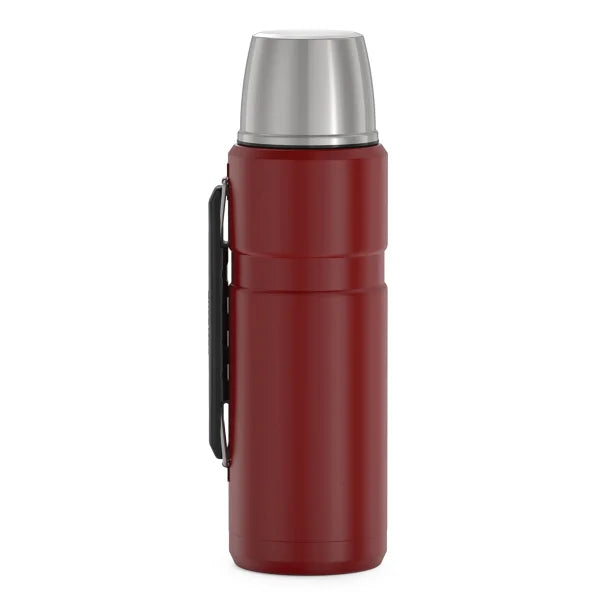 Thermos® Stainless King™ Vacuum Insulated Stainless Steel Beverage Bottle (1.2 L; Red)