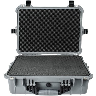 Eylar® SA00002 Large Waterproof and Shockproof Gear Hard Case with Foam Insert (Gray)