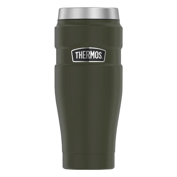 Thermos® 16-Ounce Stainless King™ Vacuum-Insulated Stainless Steel Travel Tumbler (Pine Green)