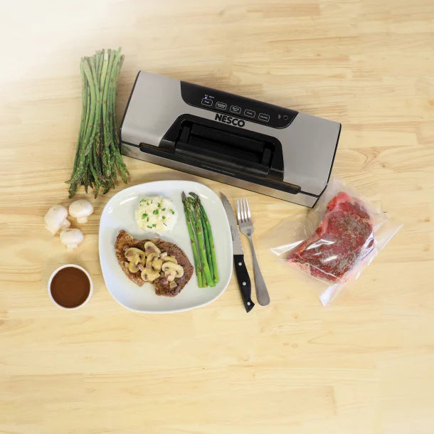 NESCO® 120-Watt Deluxe Vacuum Sealer, VS-15S