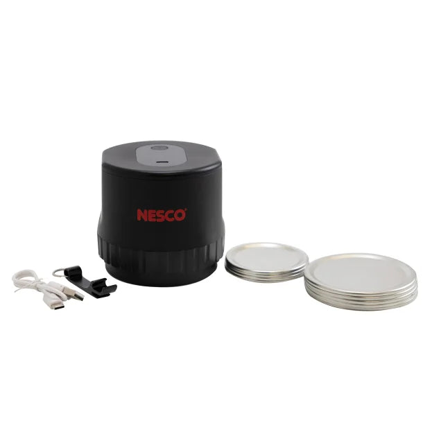 NESCO® Rechargeable Electric Mason Jar Vacuum Sealer