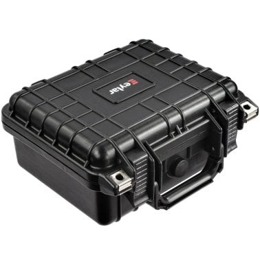 Eylar® SA00022 Small Waterproof and Shockproof Gear and Camera Hard Case with Foam Insert (Black)