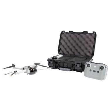 NANUK® 909 Protective Hard Case with Insert for DJI® Mini 3 Pro, Black