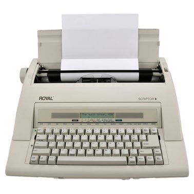 Royal® Scriptor II Portable Electronic Typewriter