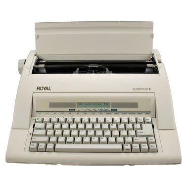 Royal® Scriptor II Portable Electronic Typewriter