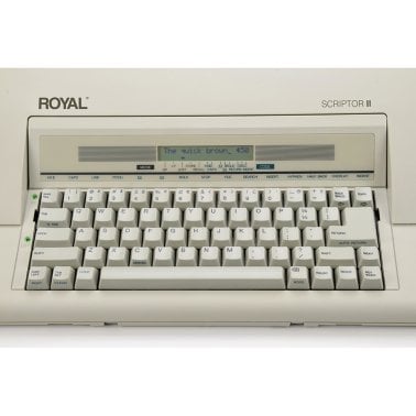 Royal® Scriptor II Portable Electronic Typewriter