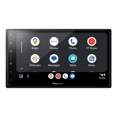 Pioneer® DMH-2000NEX 6.8-In. Car In-Dash Unit, Double-DIN Digital Media Receiver with Touch Screen, Bluetooth®, and Apple CarPlay®/Android Auto™