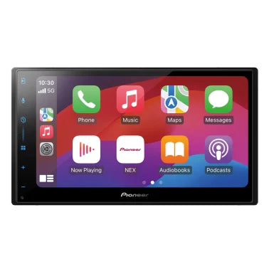 Pioneer® DMH-2000NEX 6.8-In. Car In-Dash Unit, Double-DIN Digital Media Receiver with Touch Screen, Bluetooth®, and Apple CarPlay®/Android Auto™