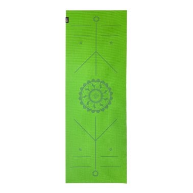 GoFit® AlignMat™ Body-Alignment Yoga Mat (Green)