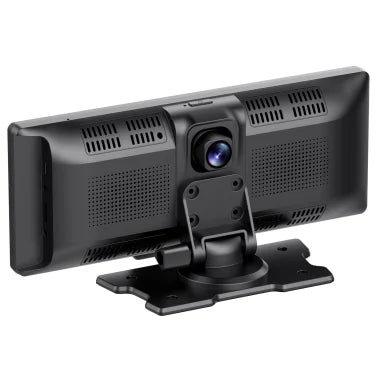 GekoGear™ Orbit C120 10.26-In. Portable Infotainment Display with 1080p Dash Cam, Backup Cam, Apple® CarPlay®, Android Auto™, Bluetooth®, and Wi-Fi®