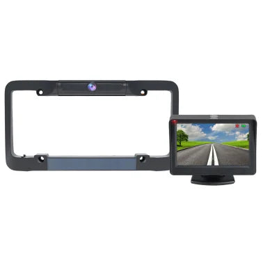 GekoGear™ SOLARST Wireless Solar-Powered Backup Camera with 4.3-In. Monitor