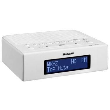 Sangean® HDR-15 HD Radio™ AM/FM Clock Radio with Emergency Alerts