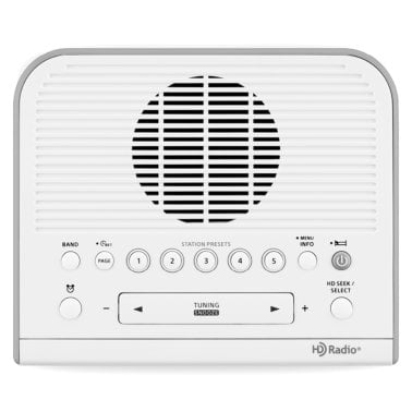 Sangean® HDR-15 HD Radio™ AM/FM Clock Radio with Emergency Alerts