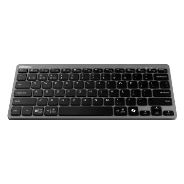 Adesso® EasyTouch™ 7000 Bluetooth® Multi-Device Keyboard with CoPilot AI™ Hotkey and Multi-OS Support, Compact, Black