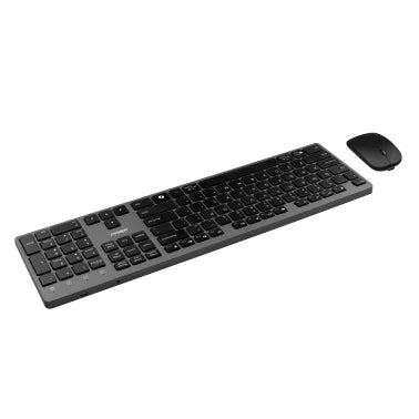 Adesso® EasyTouch™ 7300 Wireless Keyboard and iMouse® Combo Set with CoPilot AI™ Hotkey and Multi-OS Support