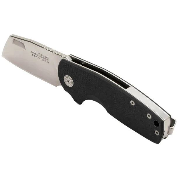 SOG® Stout FLK with 2.4-In. Cleaver-Style Blade, Black and Stonewash