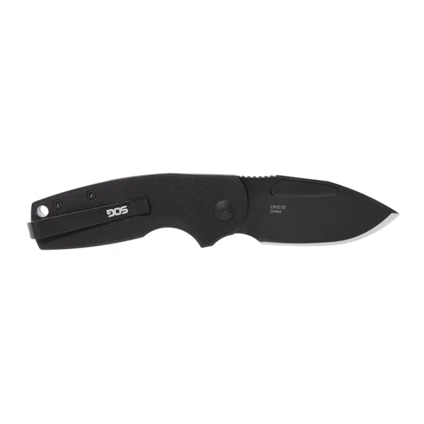 SOG® Stout FJ with 2.6-In. Clip-Point Blackout Blade