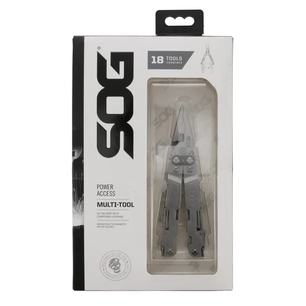 SOG® PowerAccess 18-in-1 Multi-Tool (Silver)