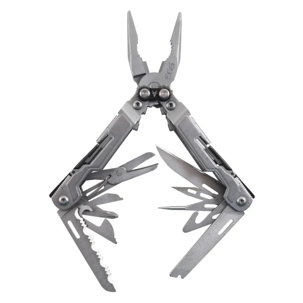 SOG® PowerPint 18-in-1 Mini Multi-Tool, Satin Silver