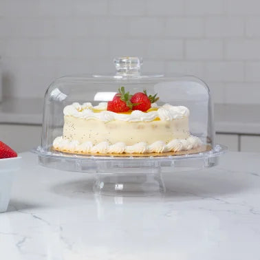 Better Houseware Convertible 3-Piece Clear-Acrylic Cake Cover Set