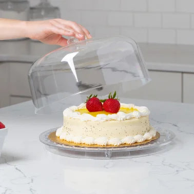 Better Houseware Convertible 3-Piece Clear-Acrylic Cake Cover Set