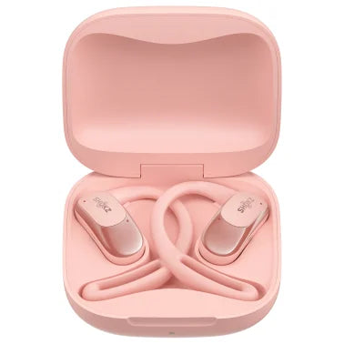 Shokz® OpenFit Air™ Bluetooth® Open-Ear Earbuds, Ear Hook True Wireless with Charging Case (Pink)