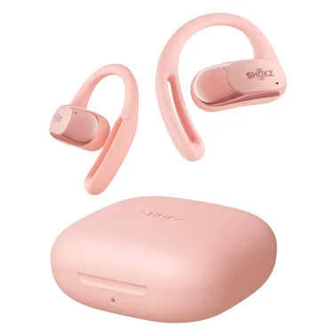 Shokz® OpenFit Air™ Bluetooth® Open-Ear Earbuds, Ear Hook True Wireless with Charging Case (Pink)