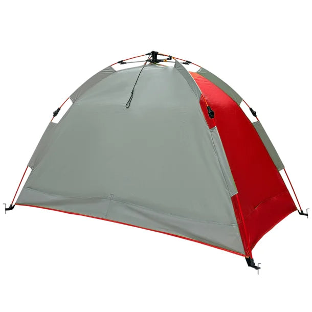 Outdoors Professional Beach Summer Automatic Pop-up Sun Shelter (Red)