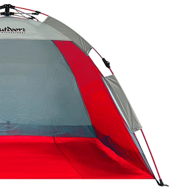 Outdoors Professional Beach Summer Automatic Pop-up Sun Shelter (Red)