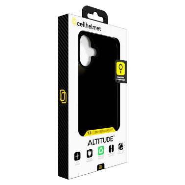 cellhelmet® Altitude X Series® Case (iPhone® 16 Plus; Onyx Black)