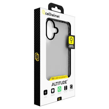 cellhelmet® Altitude X Series® Case (iPhone® 16 Plus; Crystal Clear)