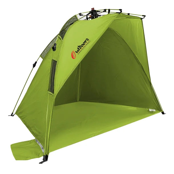 Outdoors Professional Beach Automatic Pop-up Sun Shelter (Green)