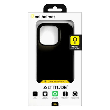 cellhelmet® Altitude X Series® Case (iPhone® 16 Pro; Onyx Black)