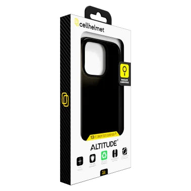 cellhelmet® Altitude X Series® Case (iPhone® 16 Pro; Onyx Black)