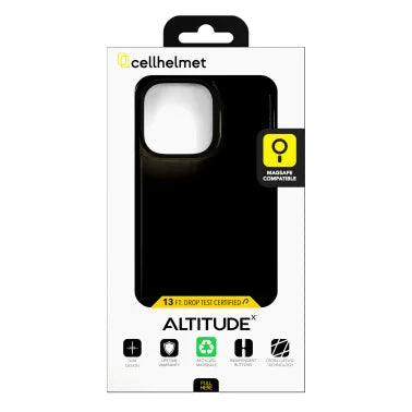 cellhelmet® Altitude X Series® Case (iPhone® 16 Pro Max; Onyx Black)