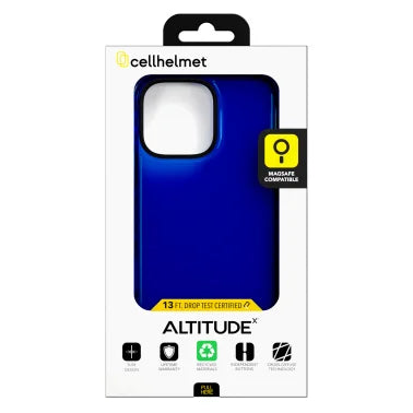 cellhelmet® Altitude X Series® Case (iPhone® 16 Pro Max; Bermuda Blue)