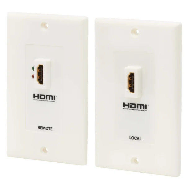 Tripp Lite® by Eaton® HDMI® over Dual CAT-5/CAT-6 Extender Wallplate Kit with Transmitter and Receiver, TAA Compliant