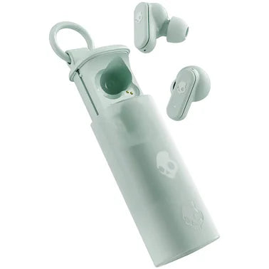 Skullcandy® Dime® Evo Bluetooth® Earbuds with Microphone, True Wireless with Charging Case (Preppy Sage)