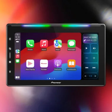 Pioneer® DMH-WT6000NEX 10.1-In. Car In-Dash Unit, Single-DIN with Floating Touch Screen, Wired/Wireless Apple CarPlay®/Android Auto™, and SiriusXM™ Ready