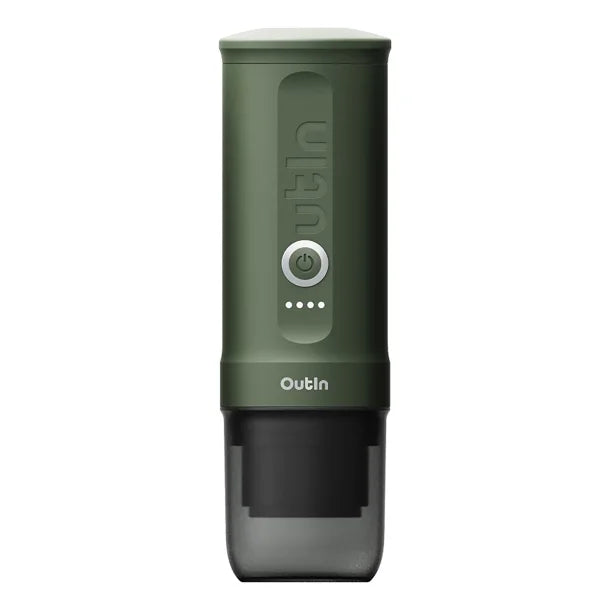 OutIn® Nano Portable Electric Espresso Machine (Forest Green)