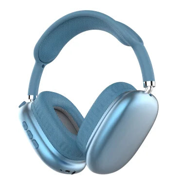 IQ Sound® High-Performance Bluetooth® Over-Ear Headphones with Microphone and FM Radio, IQ-170BT (Blue)