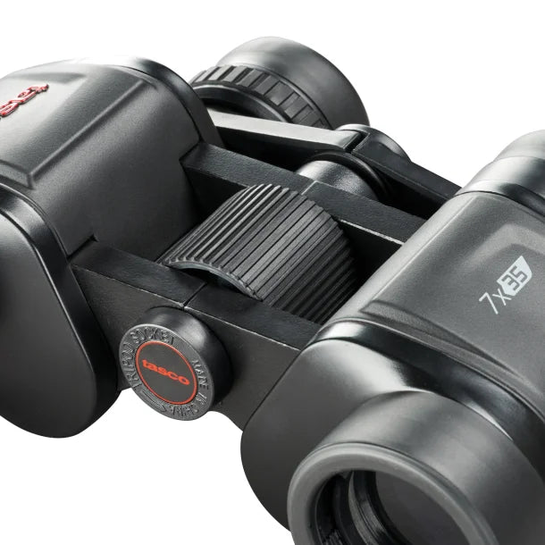 Tasco® Essentials 7x 35-mm Compact Porro Prism Binoculars with Neck Strap and Case, 169735