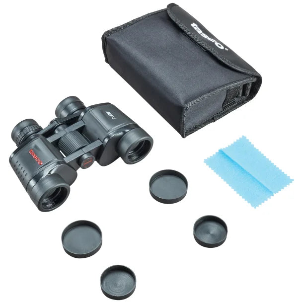 Tasco® Essentials 7x 35-mm Compact Porro Prism Binoculars with Neck Strap and Case, 169735