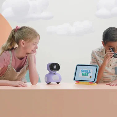 Miko® Mini AI-Powered Smart Robot for Kids (Purple)