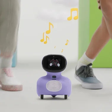 Miko® Mini AI-Powered Smart Robot for Kids (Purple)