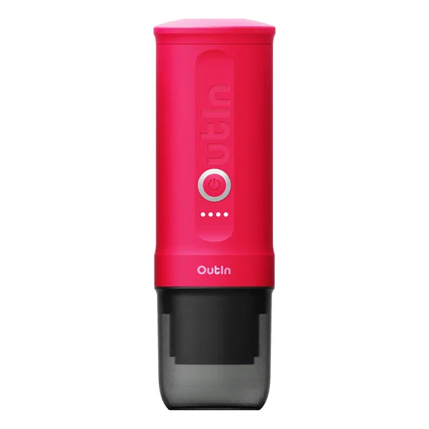 OutIn® Nano Portable Electric Espresso Machine (Fuchsia Pink)