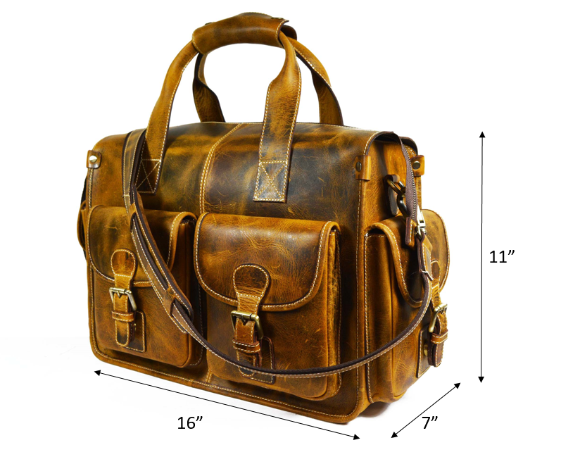 Antioch Leather Portfolio Bag