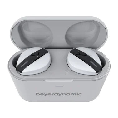 beyerdynamic® Free BYRD Bluetooth® Earbuds with Microphone, Active Noise Canceling, True Wireless with Charging Case (Gray)