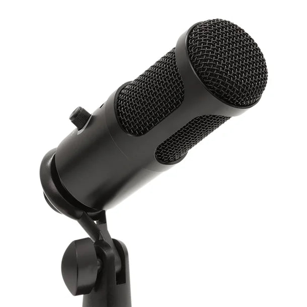 HELIX PodcastMic Recording Condenser Microphone, Black