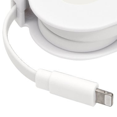 HELIX Retractable 3.2-Ft. Lightning® to USB-C® Charge and Sync Cable